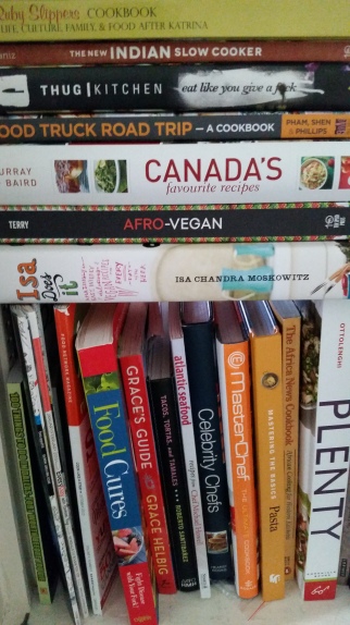 I may need an intervention to keep me from buying more cookbooks, though. 